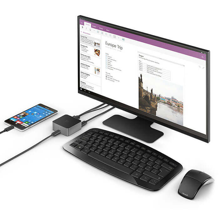 داک نمایشگر مایکروسافت گوشی را به PC ویندوز 10 تبدیل می‌کند